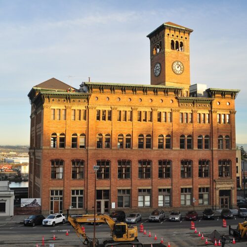 Tacoma' old City Hall building. (Courtesy: Joe Mabel, CC BY-SA 4.0, via Wikimedia Commons)