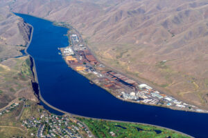 Port of Lewiston. (Courtesy of EcoFlight)