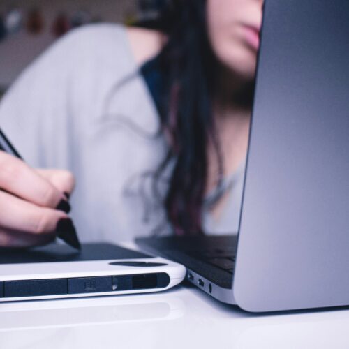 Woman working on laptop. (Credit_Josefa Diaz / Unsplash)