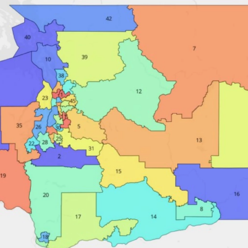 WA Redistricting map