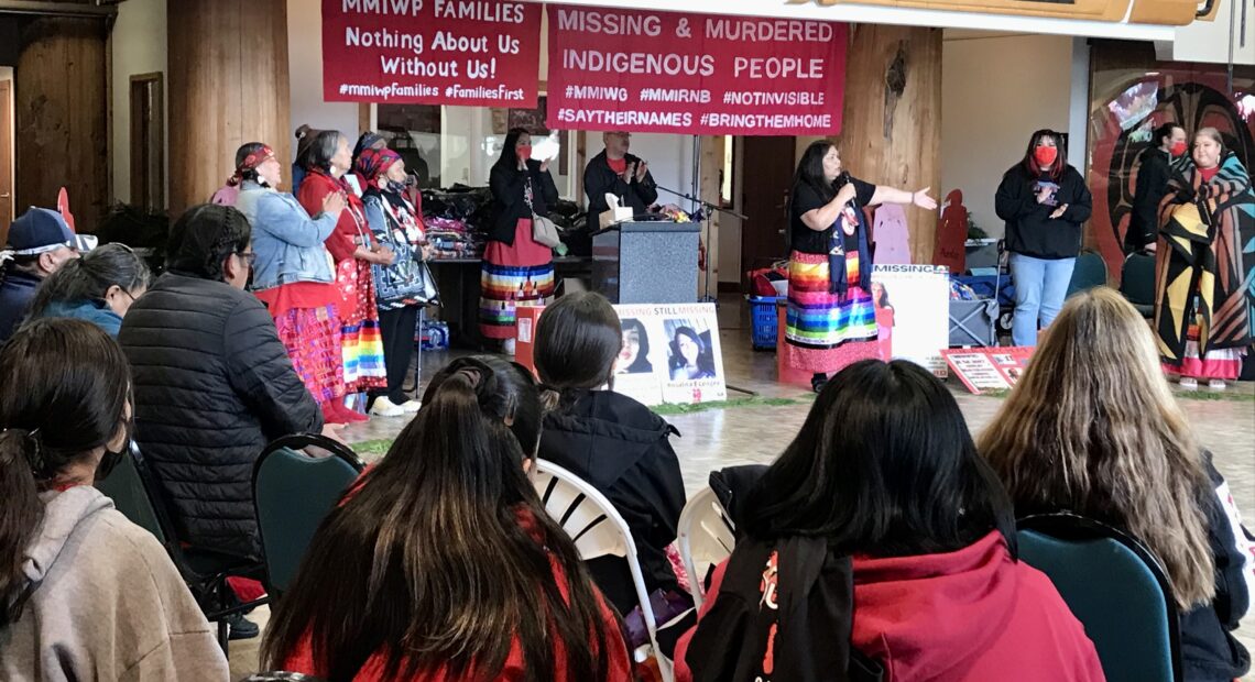 MMIW/P Gathering in Seattle in 2022.