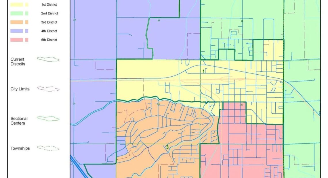 This is the Sunnyside School District boundary map available on the Sunnyside School District website.