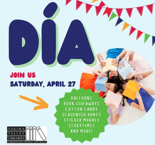 Yakima Valley Libraries celebrate Día, a children and books day. (Credit: Yakima Valley Libraries)